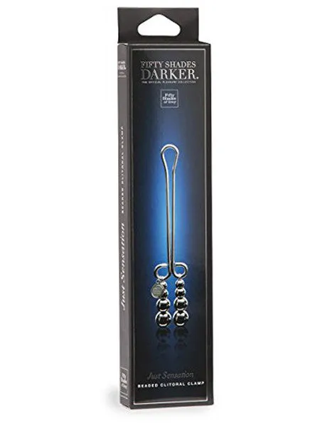 Lovehoney Vibrators Fifty Shades Darker Just Sensation Beaded Clitoral Clamp Lovehoney Vibrators Fifty Shades Darker Just Sensation Beaded Clitoral Clamp
