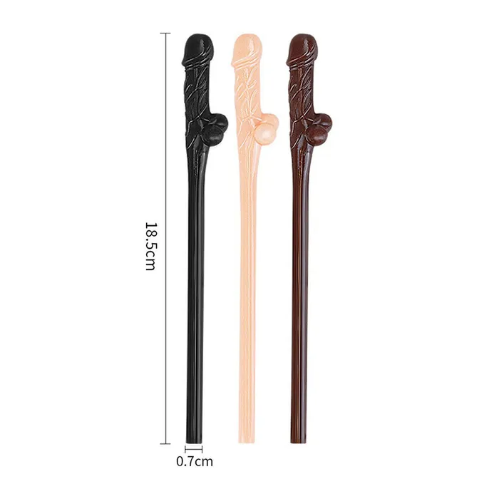 Lovetoy Vibrators Lovetoy Pack Of 9 Willy Straws Black Brown And Pink Lovetoy Vibrators Lovetoy Pack Of 9 Willy Straws Black Brown And Pink