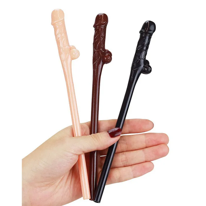 Lovetoy Vibrators Lovetoy Pack Of 9 Willy Straws Black Brown And Pink Lovetoy Vibrators Lovetoy Pack Of 9 Willy Straws Black Brown And Pink