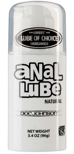 Lubricants Anal Lube Natural Lubricant 34 Oz Doc Johnson