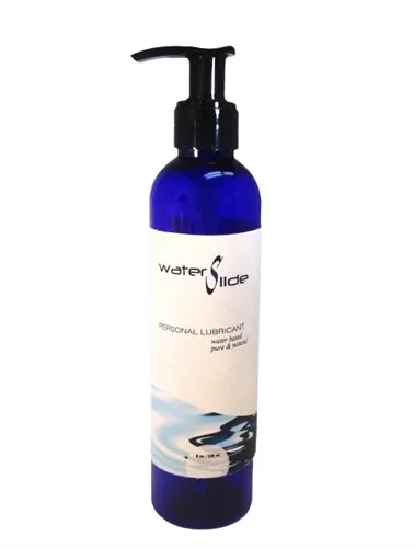 Lubricants Earthly Body Water Slide Personal Lubricant 8 Oz