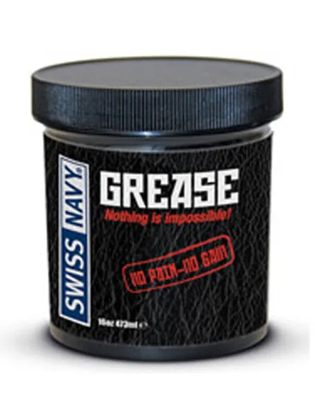 Lubricants Swiss Navy Grease Lubricant 16oz 473ml Swiss Navy