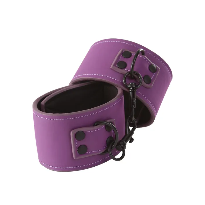 Lust Bondage Wrist Cuff Purple nsnovelties Vibrators