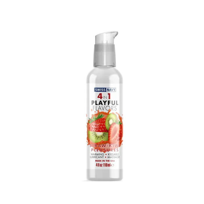 MD Science Lab Female Sex Toys Swiss Navy 4in1 Playful Flavors Strawberry Kiwi Pleasures 4 Fl Oz MD Science Lab Female Sex Toys Swiss Navy 4in1 Playful Flavors Strawberry Kiwi Pleasures 4 Fl Oz