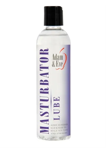 Male Sex Toys Adam and Eve Masturbator Lube 8 Oz Adam and Eve