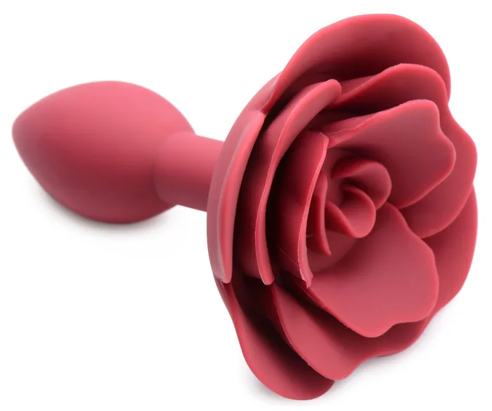 Male Sex Toys Booty Bloom Silicone Rose Anal Plug Small XR Brands Master Series