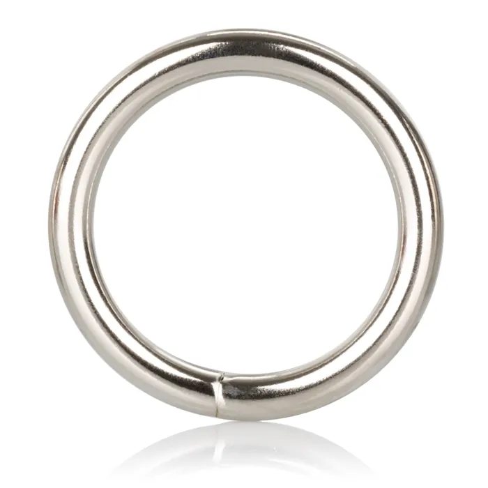 Male Sex Toys CalExotics Silver Ring Large