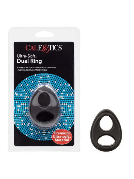 Male Sex Toys CalExotics UltraSoft Dual Ring