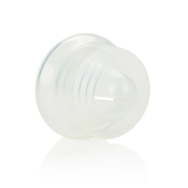 Male Sex Toys CalExotics Universal Silicone Pump Sleeve Clear