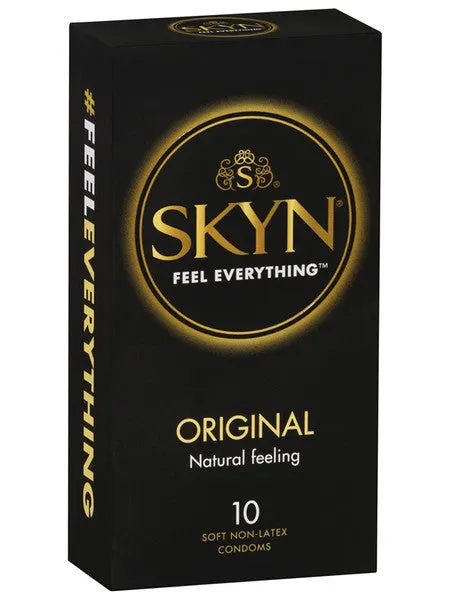 Male Sex Toys LifeStyles LifeStyles HC SKYN Original Soft Non Latex Condoms 10 pk