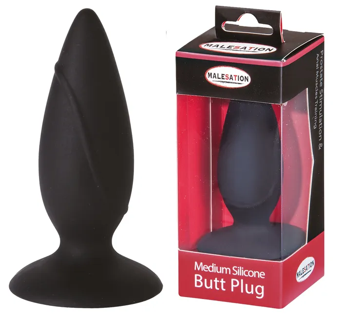 Male Sex Toys Malesation MALESATION Silicone Plug Medium