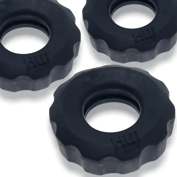 Male Sex Toys Oxballs Super Huj 3Pack Cockrings Tar Ice