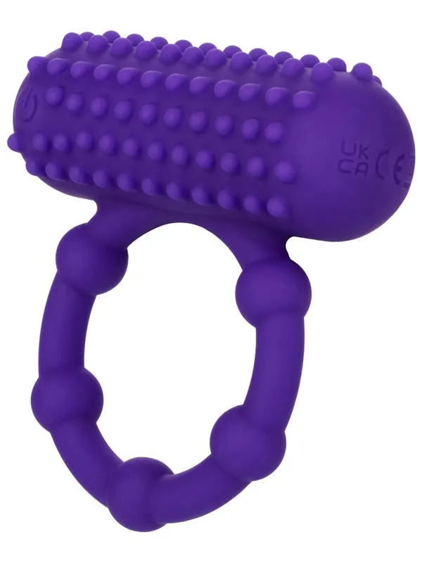 Male Sex Toys Silicone Rechargeable 5 Bead Maximus Ring CalExotics