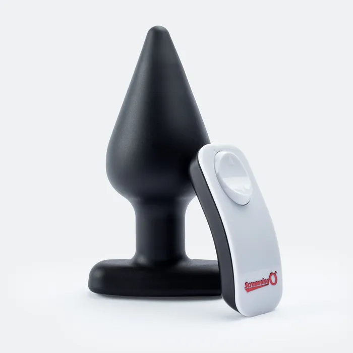 My Secret Remote Vibrating XL Plug Black 6 Count Box Sale Specials Anal