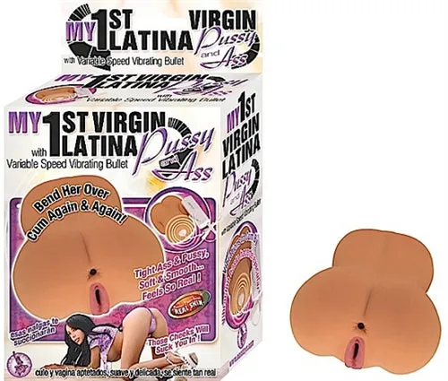 Nasstoys Male Sex Toys My First Virgin Latina Pussy and Ass Flesh