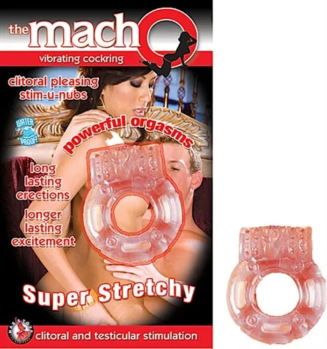 Nasstoys Male Sex Toys The Macho Vibrating Cock Ring