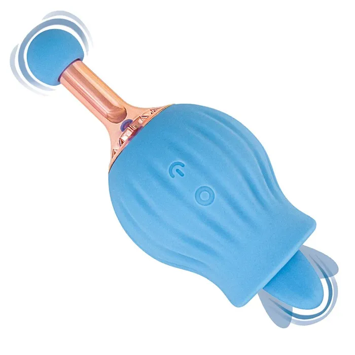 Nasswalk Toys Female Sex Toys ClitTastic Rose Bud Dual Massager Rechargeable Nasswalk Toys Female Sex Toys ClitTastic Rose Bud Dual Massager Rechargeable