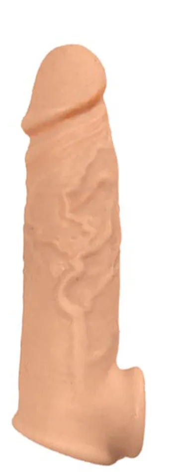 Natural Realskin Vibrating Penis Xtender Nasstoys Male Sex Toys
