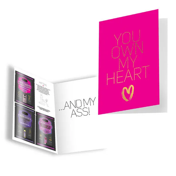 Naughty Notes Greeting Card You Own My Heart Kama Sutra Products Female Sex Toys Naughty Notes Greeting Card You Own My Heart Kama Sutra Products Female Sex Toys