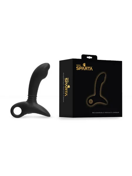 Nexus SPARTA Prostate Stroker Black Male Sex Toys