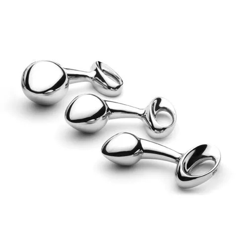Njoy Pure Plugs Large Stainless Steel Butt Plug Njoy Anal