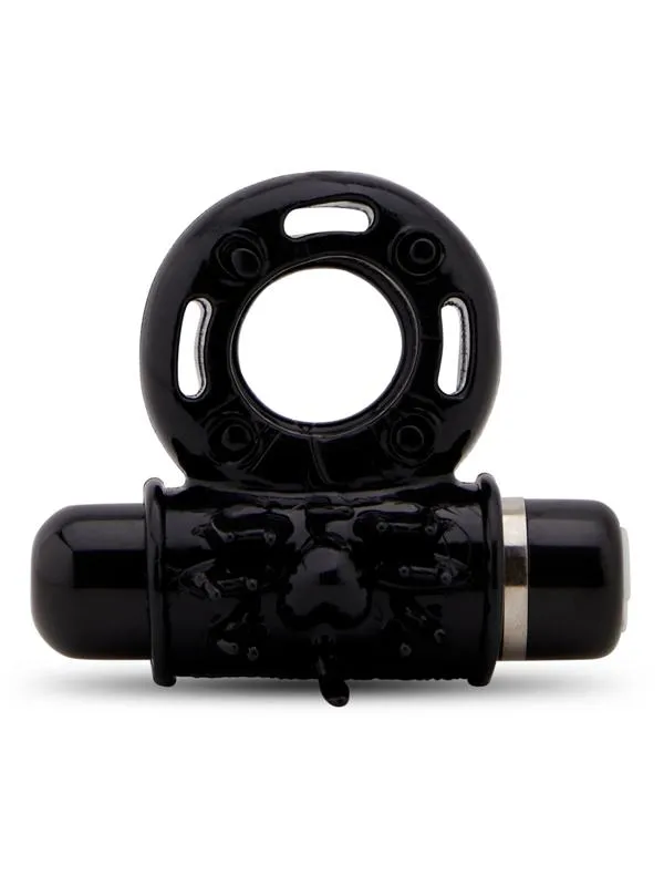Novel Creations Vibrators NU Sensuelle Ultra Flex Mate Ring 7 Function Black