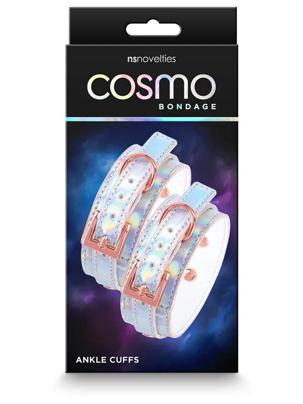 NS Novelties Couples Cosmo Bondage Ankle Cuffs Rainbow NS Novelties Couples Cosmo Bondage Ankle Cuffs Rainbow