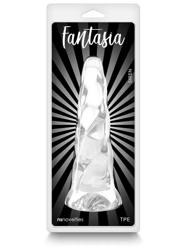 NS Novelties Fantasia Siren Clear Dildos NS Novelties Fantasia Siren Clear Dildos