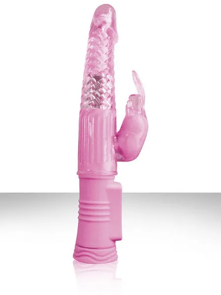 NS Novelties Vibrators 4Play Deluxe Slim Rabbit Vibe Pink