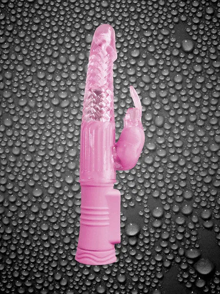 NS Novelties Vibrators 4Play Deluxe Slim Rabbit Vibe Pink NS Novelties Vibrators 4Play Deluxe Slim Rabbit Vibe Pink