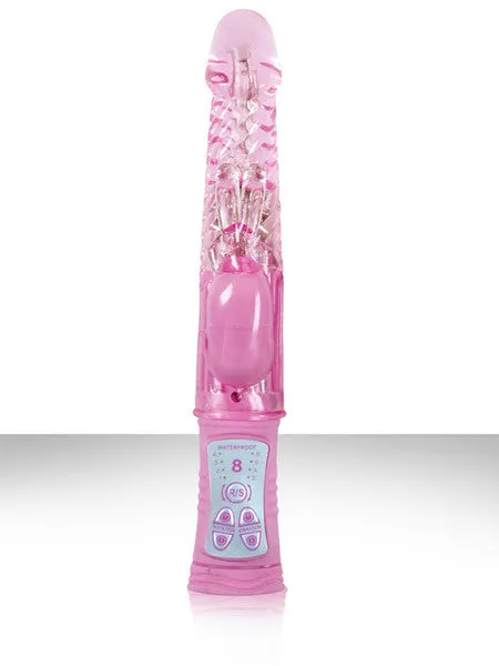 NS Novelties Vibrators 4Play Deluxe Slim Rabbit Vibe Pink NS Novelties Vibrators 4Play Deluxe Slim Rabbit Vibe Pink