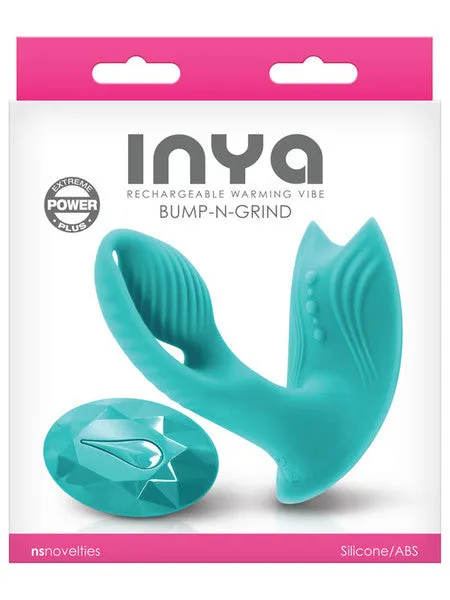 NS Novelties Vibrators INYA BumpNGrind Teal NS Novelties Vibrators INYA BumpNGrind Teal