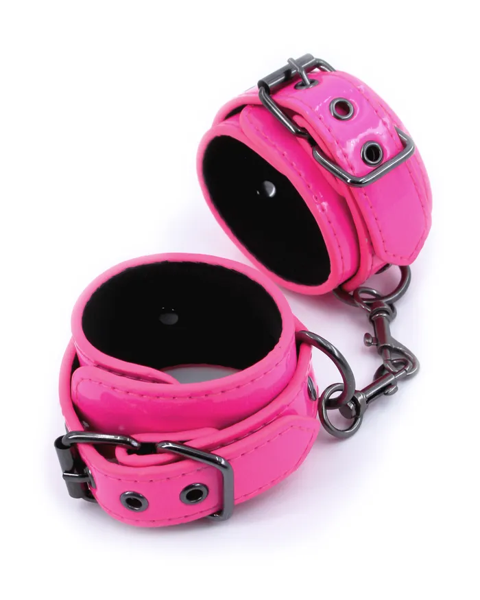 nsnovelties Couples Electra Play Things Wrist Cuffs Pink