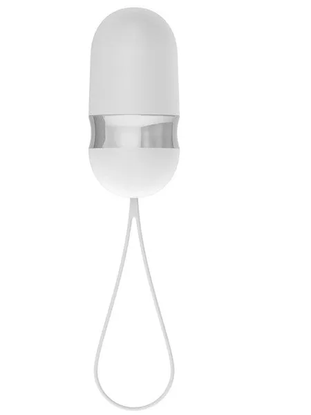 Ovo Female Sex Toys OVO R4 Rechargeable Remote WhiteChrome Ovo Female Sex Toys OVO R4 Rechargeable Remote WhiteChrome