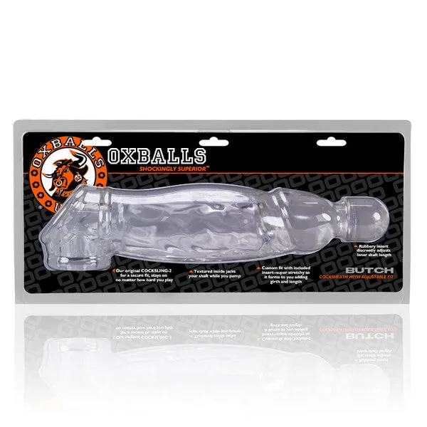 Oxballs Dildos Butch Cocksheath Clear