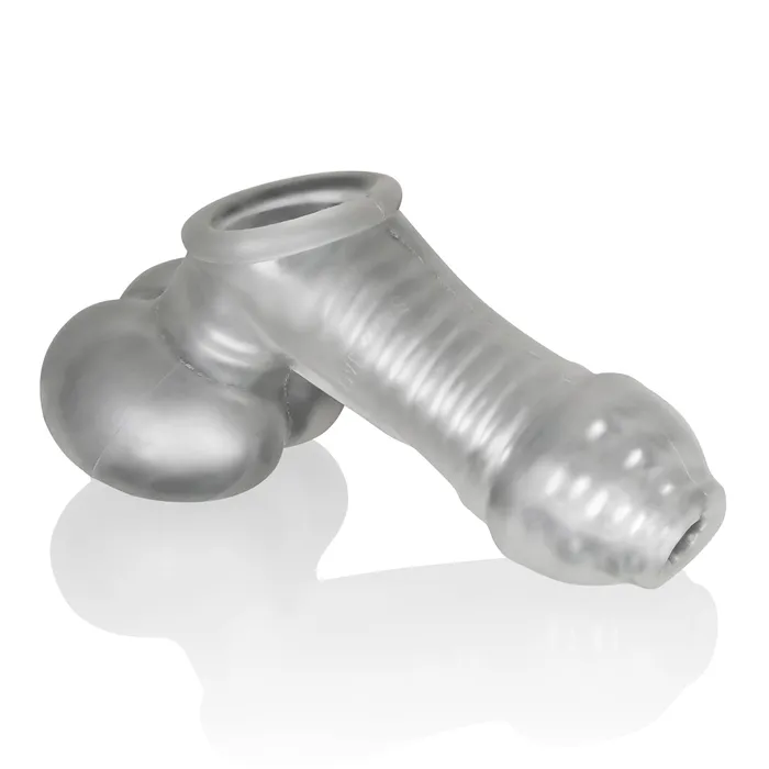 Oxballs Vibrators Sack Jack Wearable Jo Sheath Clear Frost