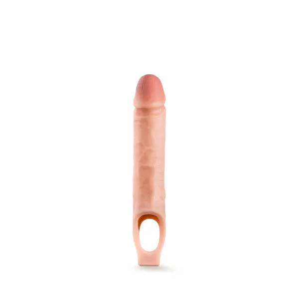 Performance 10 Inch Cock Sheath Penis Extender Vanilla Blush Novelties Dildos Performance 10 Inch Cock Sheath Penis Extender Vanilla Blush Novelties Dildos