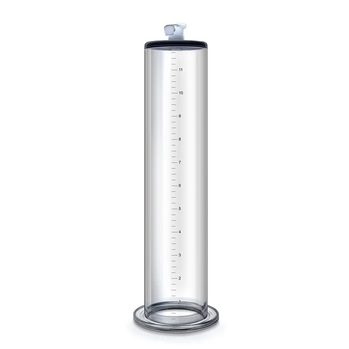 Performance 12 Inch X 25 Inch Penis Pump Cylinder Clear Blush Anal