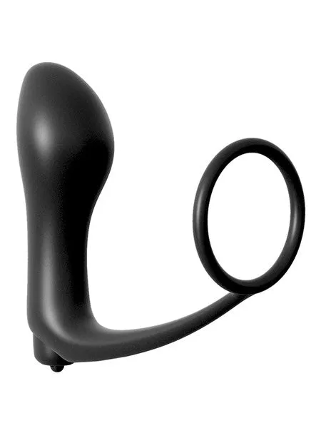 Pipedream Products Anal Anal Fantasy Collection AssGasm Cockring Plug Vibrating Pipedream Products Anal Anal Fantasy Collection AssGasm Cockring Plug Vibrating