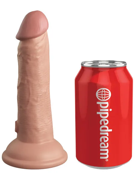 Pipedream Products Dildos King Cock Elite 6 in Silicone Dual Density Cock Light Pipedream Products Dildos King Cock Elite 6 in Silicone Dual Density Cock Light