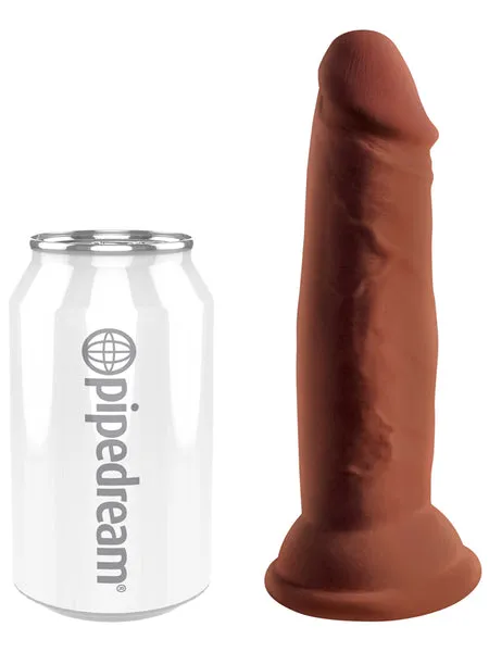 Pipedream Products Dildos King Cock Plus 6 in Triple Density Cock Brown Pipedream Products Dildos King Cock Plus 6 in Triple Density Cock Brown