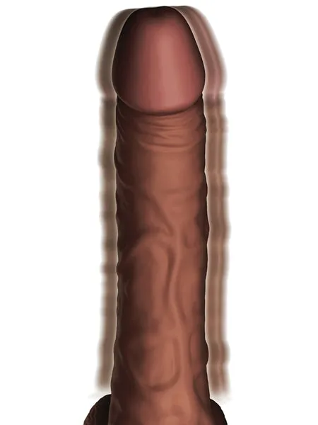 Pipedream Products Dildos King Cock Plus 75 in Thrusting Cock with Balls Brown Pipedream Products Dildos King Cock Plus 75 in Thrusting Cock with Balls Brown