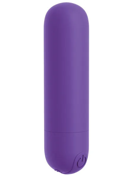 Pipedream Products Female Sex Toys OMG Bullets Play Rechargeable Vibrating Bullet Purple