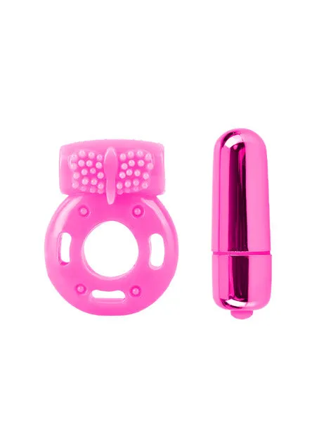 Pipedream Products Vibrators Neon Vibrating Couples Kit Pink Pipedream Products Vibrators Neon Vibrating Couples Kit Pink