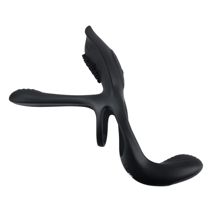 Playboy Male Sex Toys The 3 Way Cock Ring Black