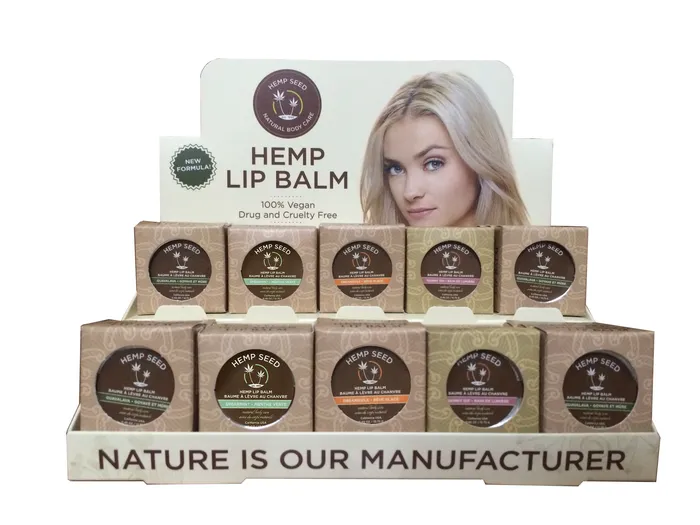 PrePack Lip Pots 30pc Display Earthly Body Enhancers