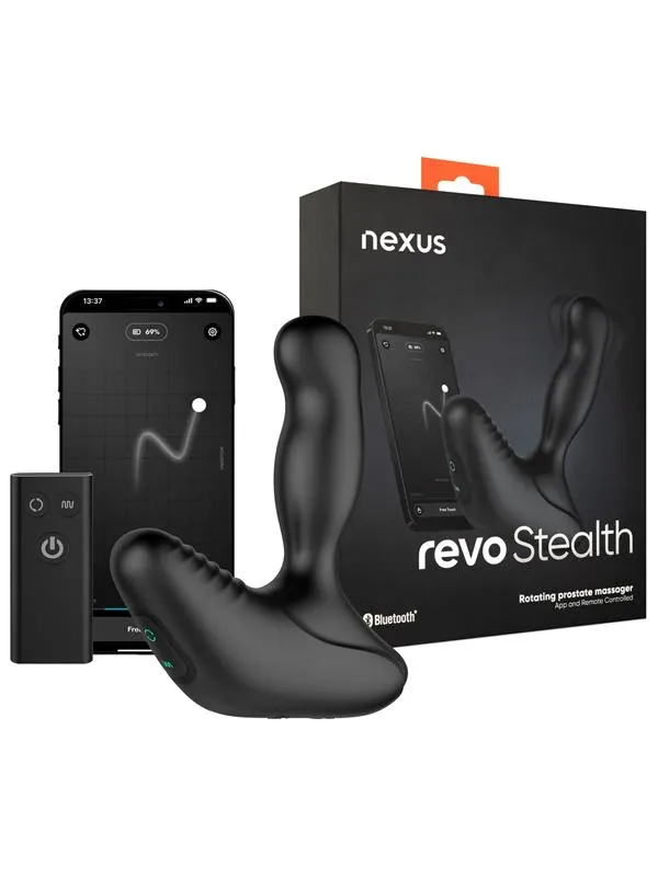 Revo Stealth App Version Rotating And Vibrating Remote Control Prostate Massager Nexus Male Sex Toys Revo Stealth App Version Rotating And Vibrating Remote Control Prostate Massager Nexus Male Sex Toys