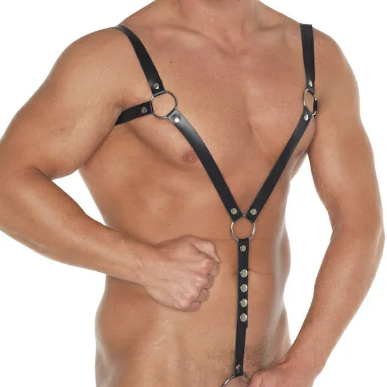 Rimba Female Sex Toys Leather Body Harness