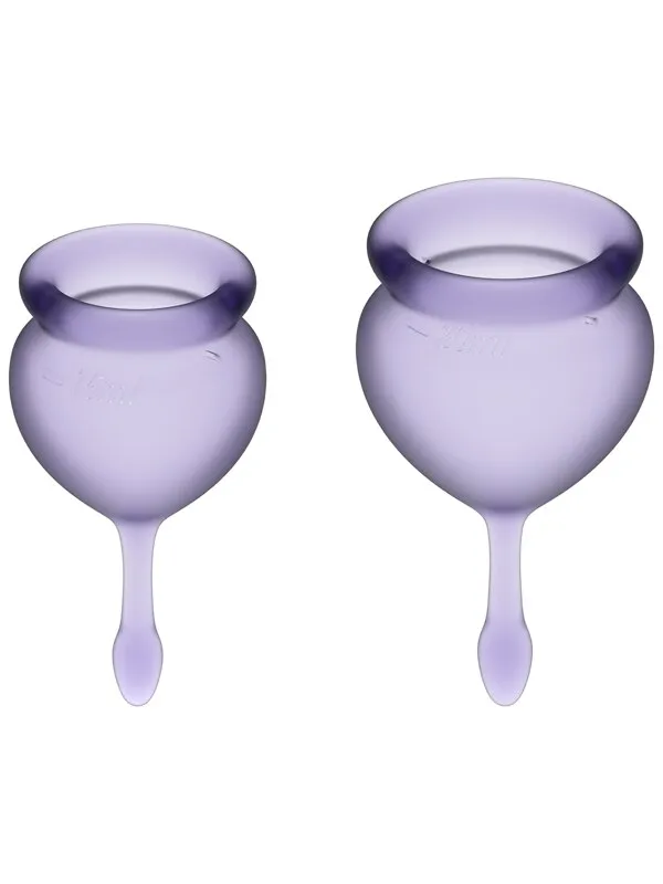 Satisfyer Satisfyer Feel Good Menstrual Cup Lila Vibrators
