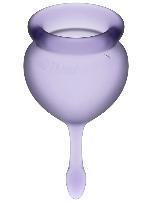 Satisfyer Satisfyer Feel Good Menstrual Cup Lila Vibrators Satisfyer Satisfyer Feel Good Menstrual Cup Lila Vibrators
